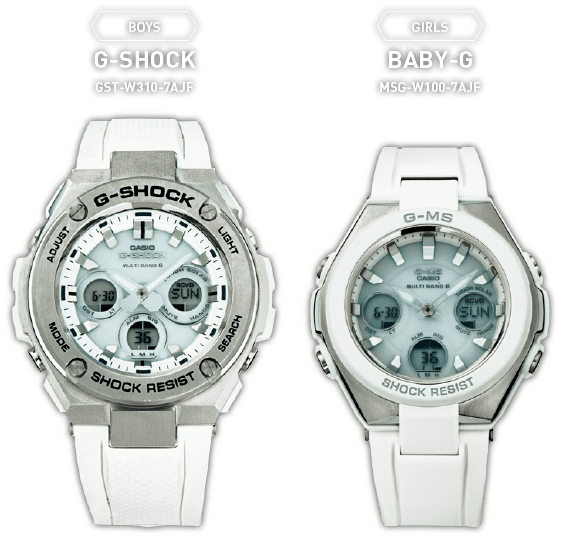 G-SHOCK ＆ BABY-G〉で2人の距離、縮まる。この冬はペアウオッチで