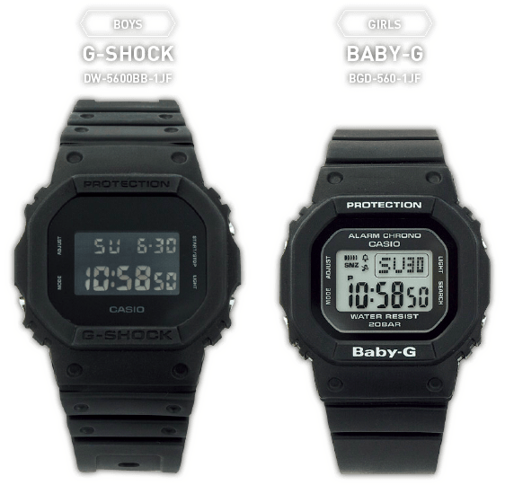 G Shock Baby G で2人の距離 縮まる この冬はペアウオッチで出かけてみようよ Fineboys