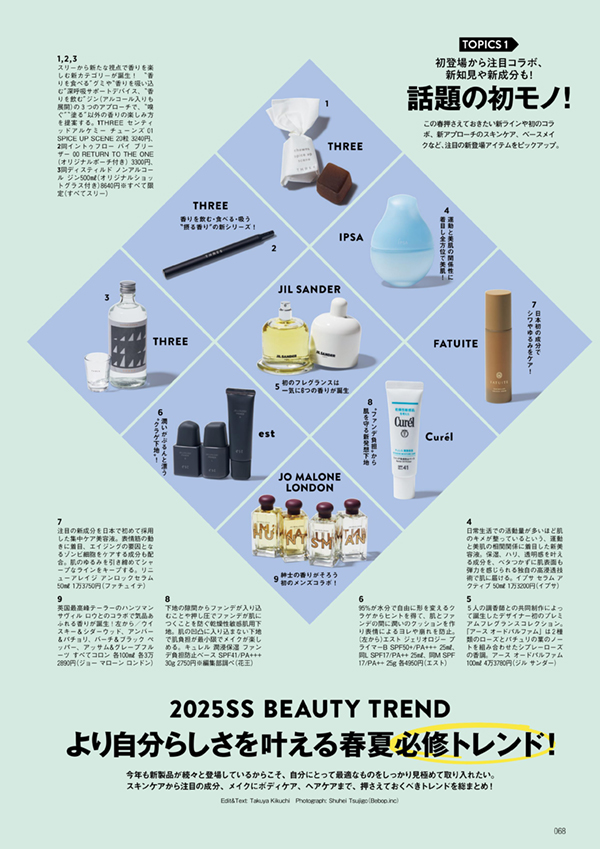 FINEBOYS+plus BEAUTY vol.11 cover:長尾謙杜